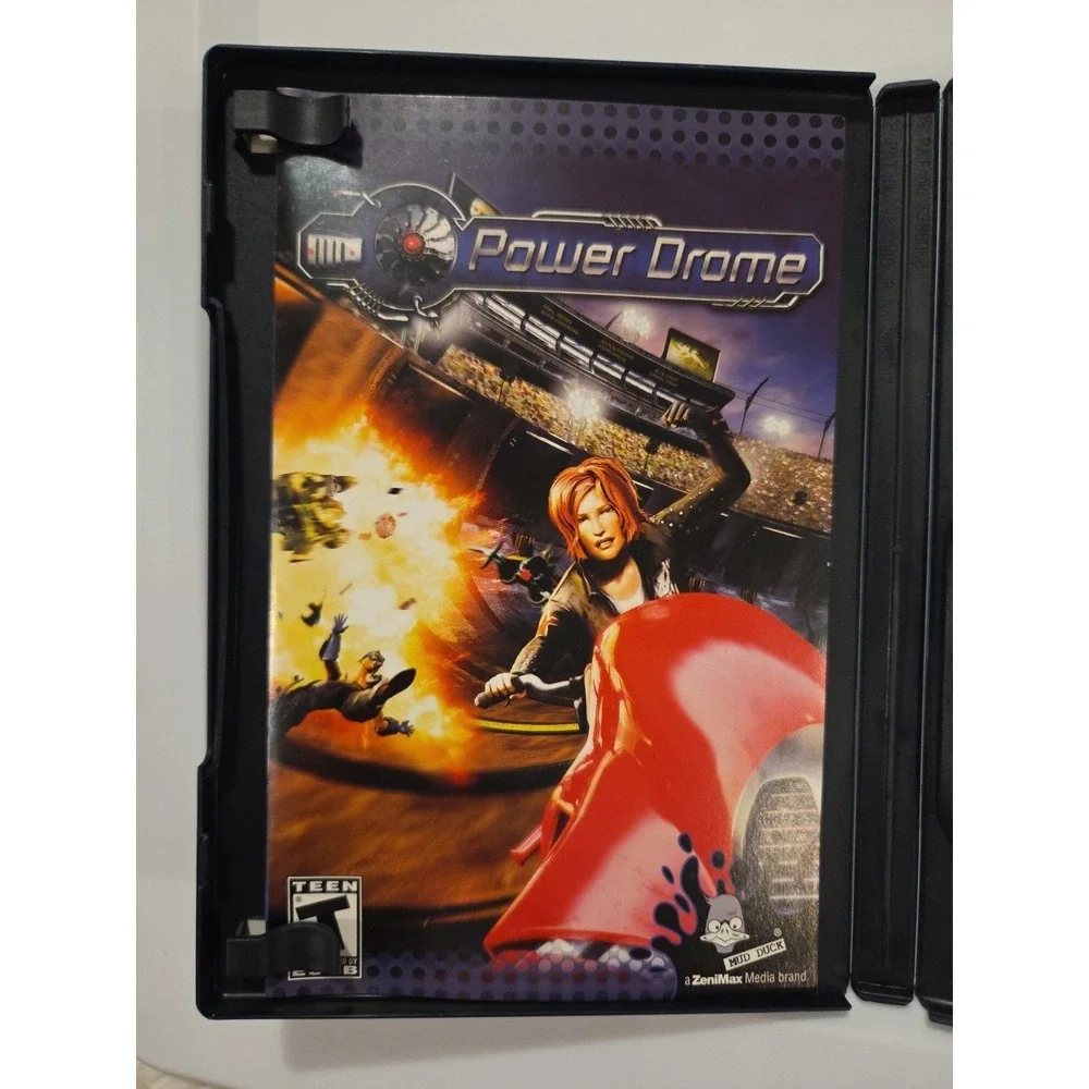 Power Drome (Sony Playstation‎ 2, PS2 2004) Complete W/ Manual And Tested